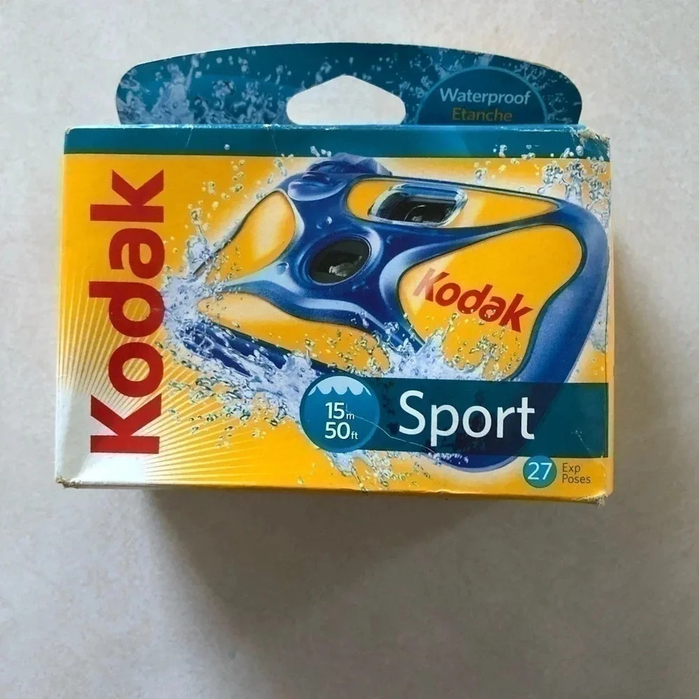Kodak Sport Waterproof Camera Open‎ NIB package SEALED